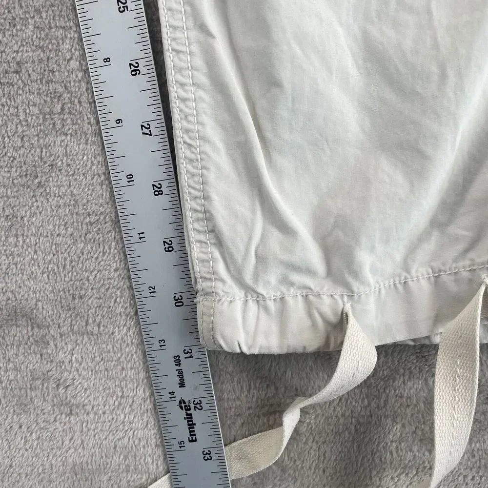 Polo Jeans Ralph Lauren Military Paratrooper Cargo‎ Pants Men 38x31 Ivory 2060A